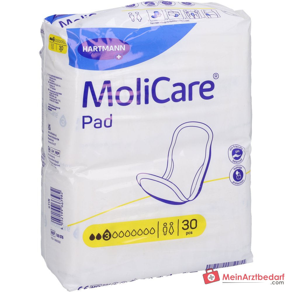MoliCare Pad 3 druppels inlegkruisjes 6 x 28 stuks