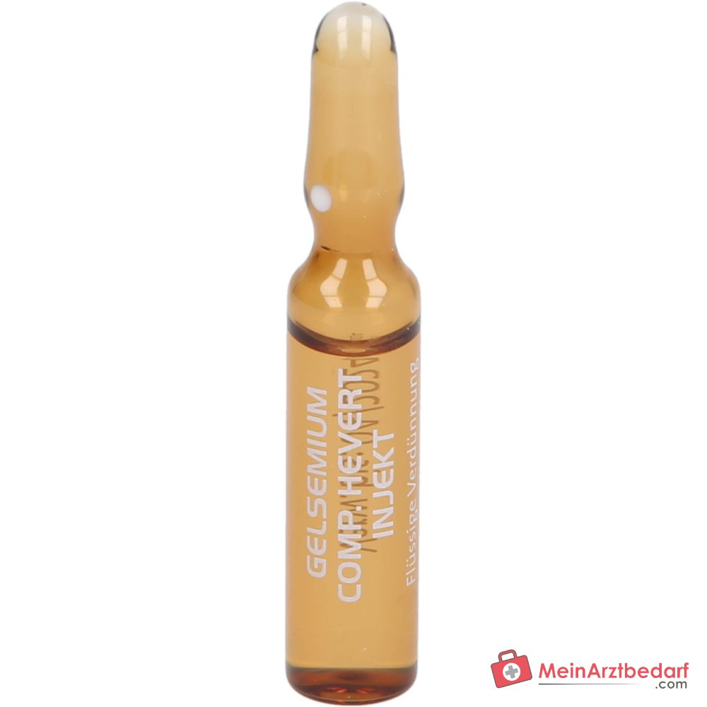 Ampoules injectables Hevert Gelsemium comp., 10 pièces.
