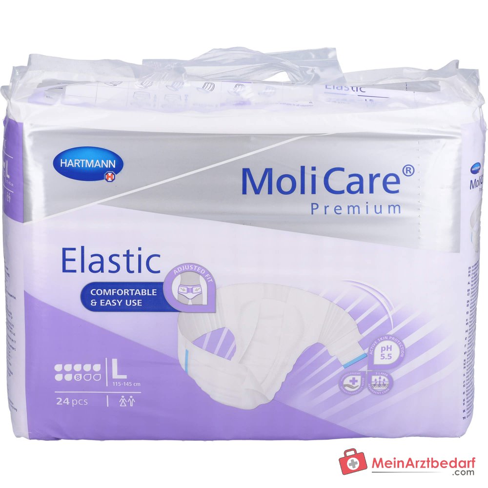 MoliCare Premium Elastic Slip 8 gouttes Slip pour incontinence taille L 72 pcs.
