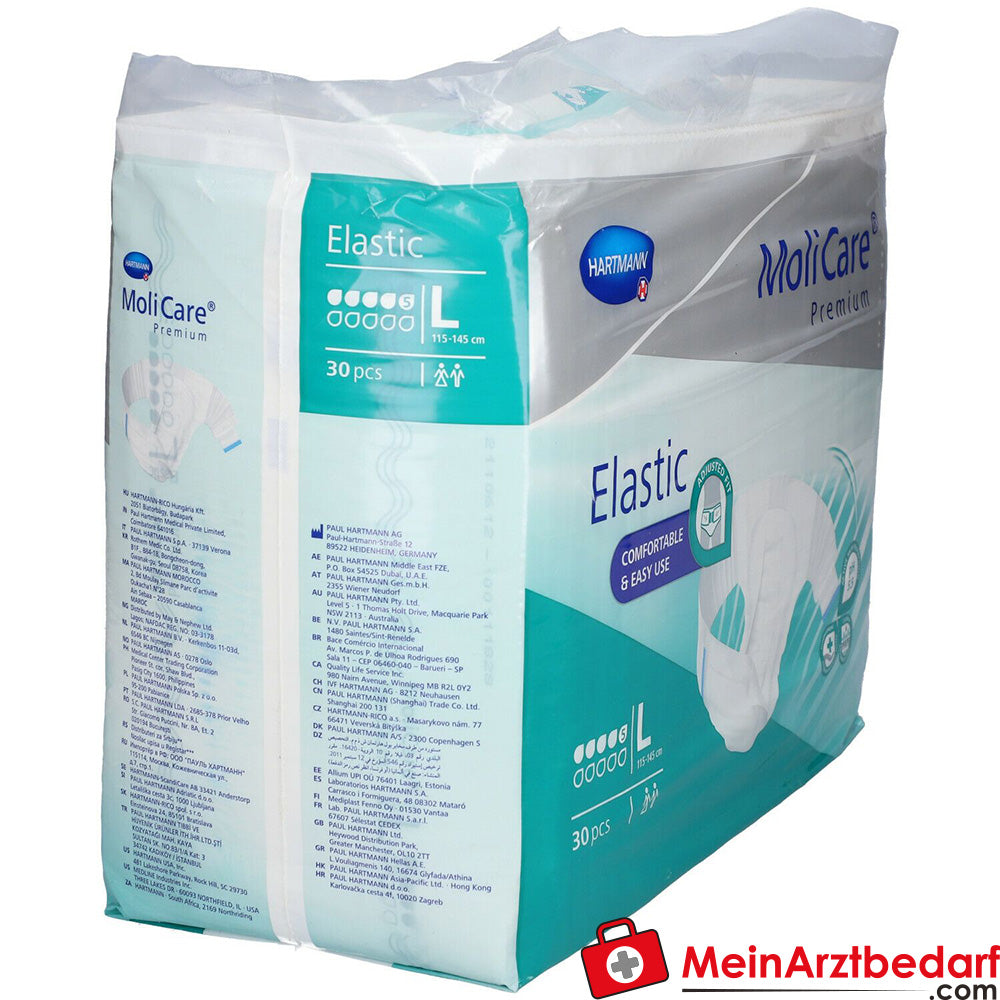 MoliCare® Premium Elastic 5 Tropfen Größe L, 30 St..