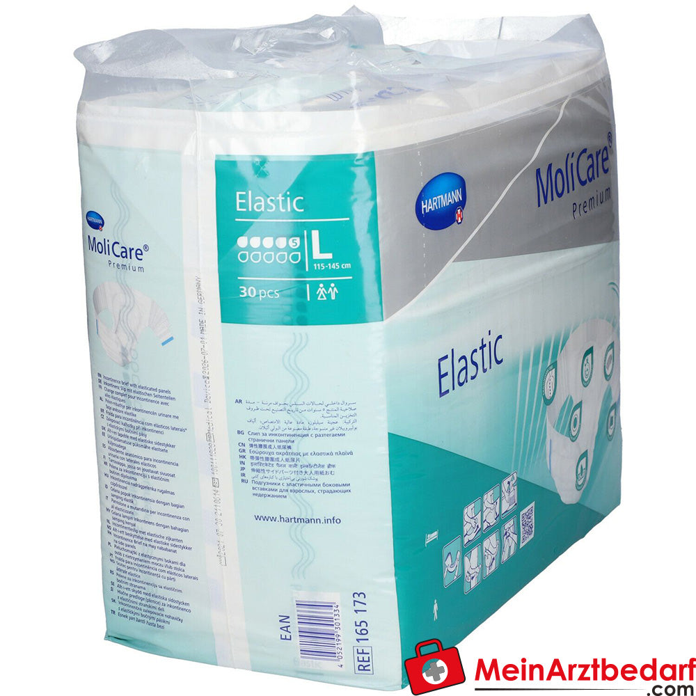 MoliCare® Premium Elastic 5 Tropfen Größe L, 30 St..
