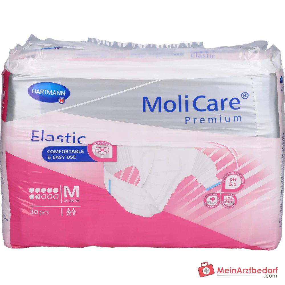 MoliCare Premium Elastic 7 drop majtki rozmiar M