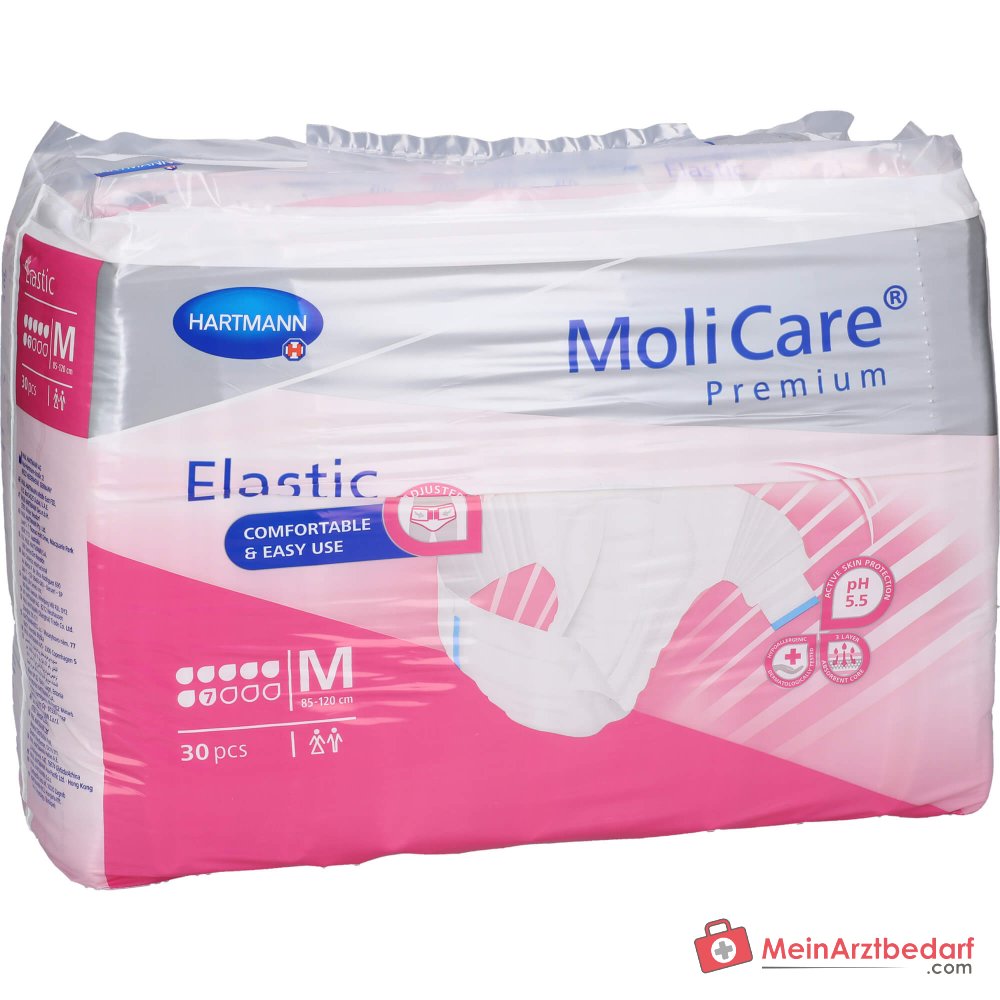 MoliCare Premium Elastic 7 drop majtki rozmiar M