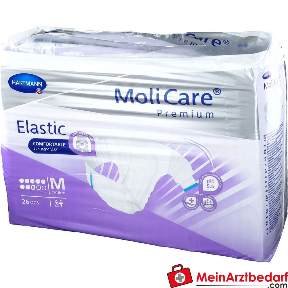 MoliCare® Premium Elastic 8 Tropfen Größe M.