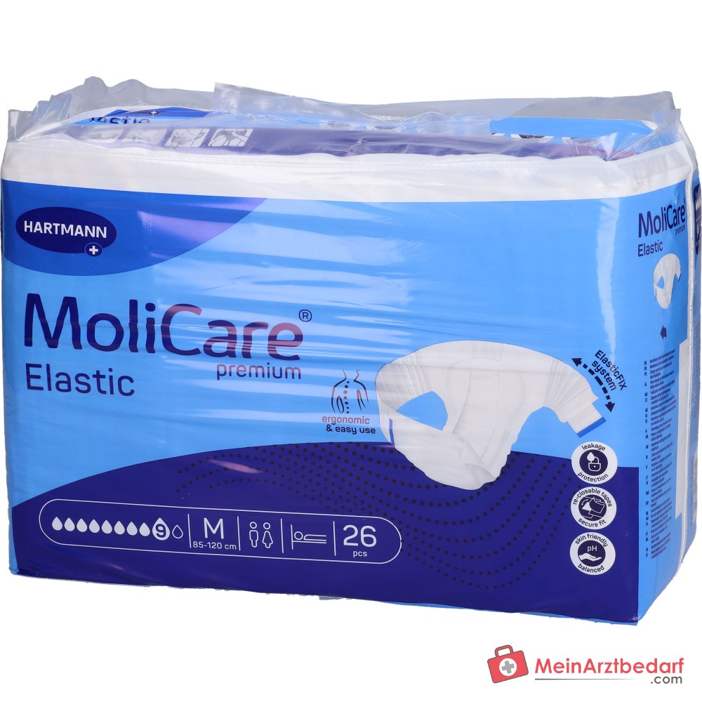 MoliCare Premium Elastic 9 gouttes Slip pour incontinence taille M