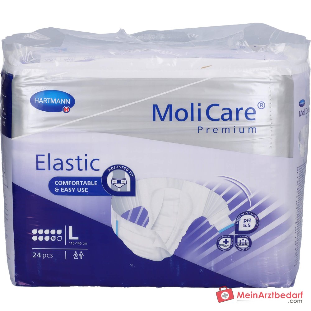 MoliCare Premium Elastic majtki chłonne 9 kropli rozmiar L