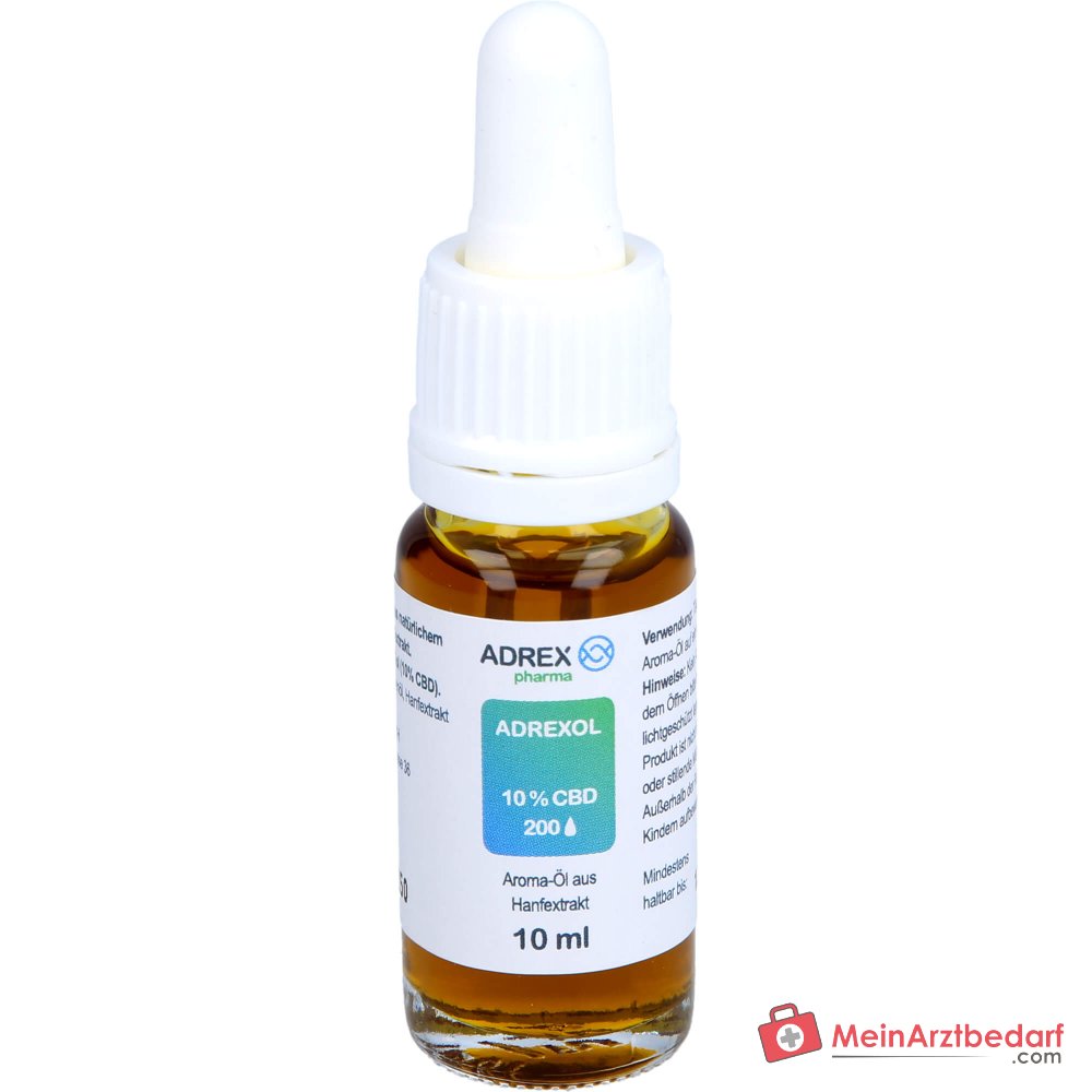 Olejek smakowy ADREXOL 10% CBD (1000 mg) o pełnym spektrum działania
