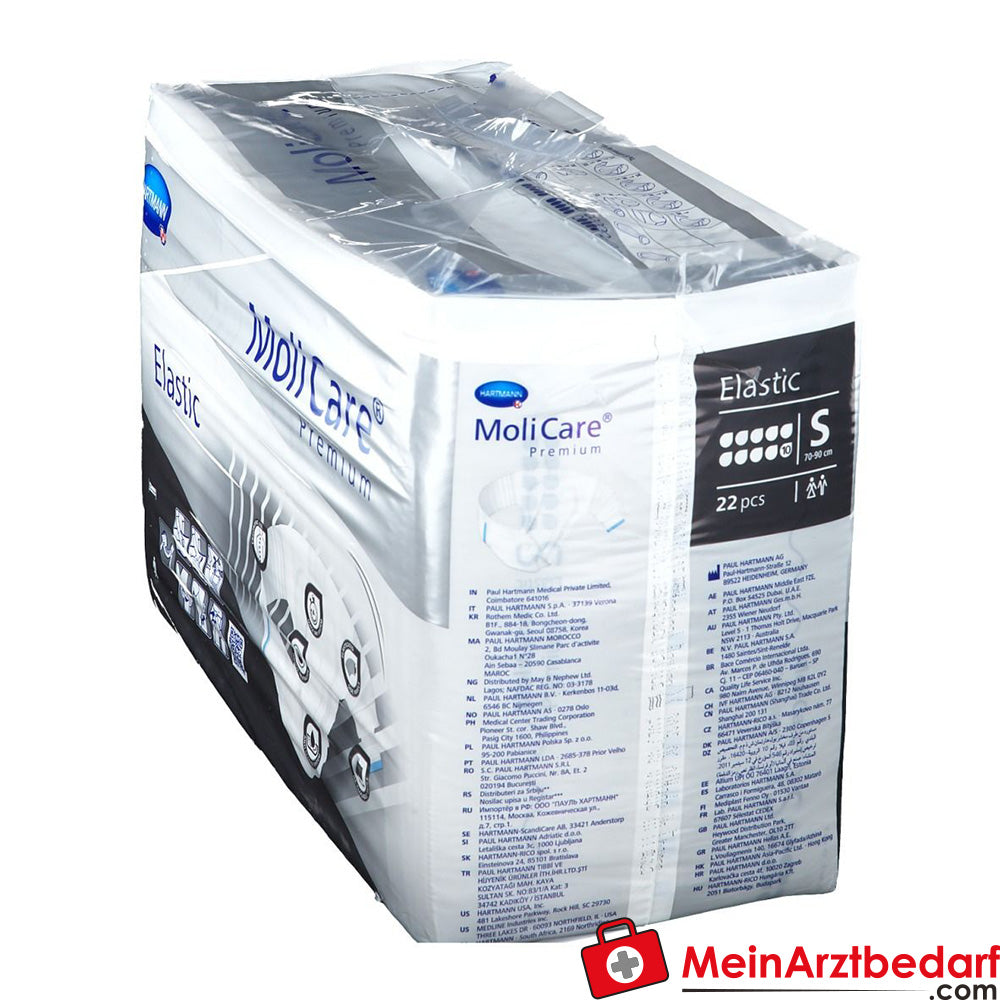MoliCare® Premium Elastic 10 Tropfen Gr. S.