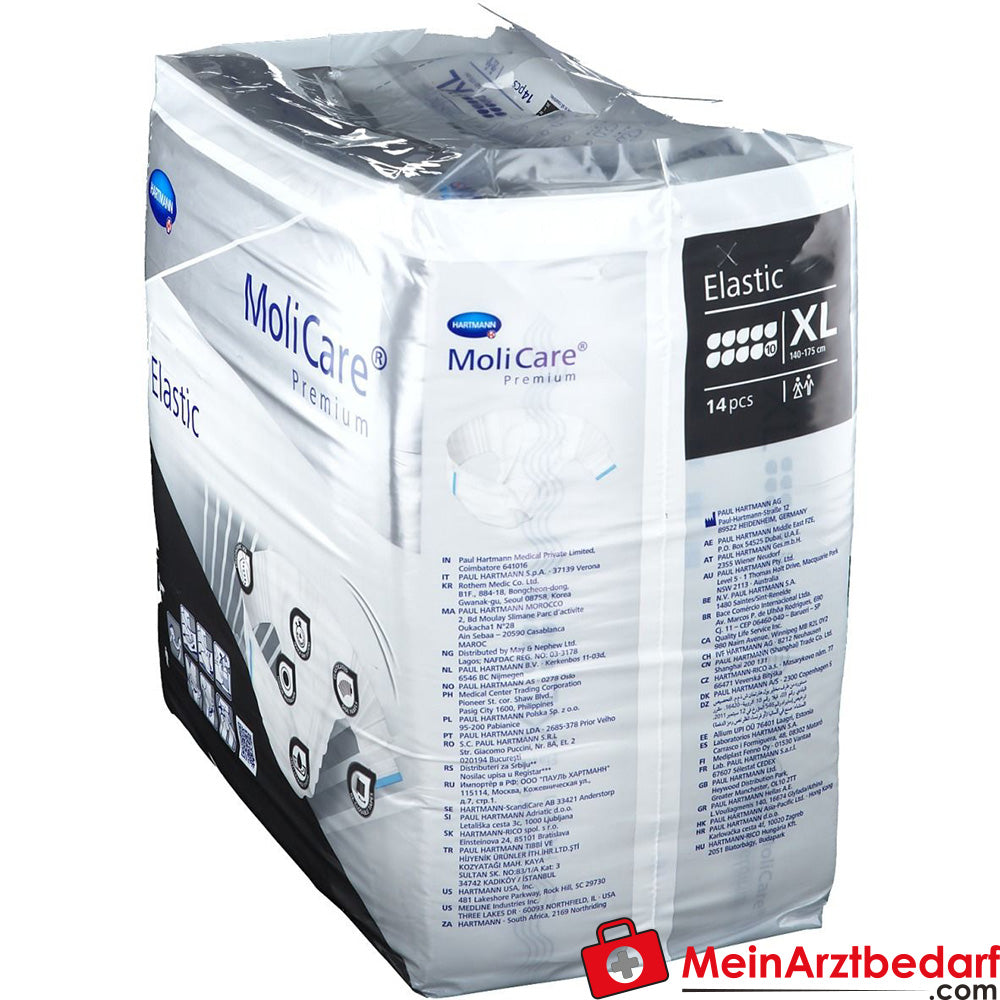 MOLICARE Premium Elastic Slip 10 Tropfen Gr. XL.