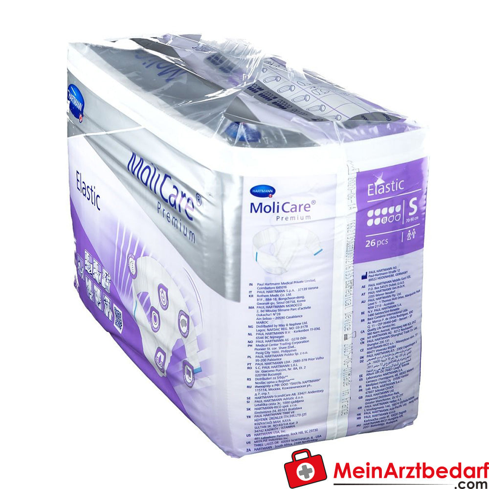 MoliCare® Premium Elastic 8 Tropfen Größe S.