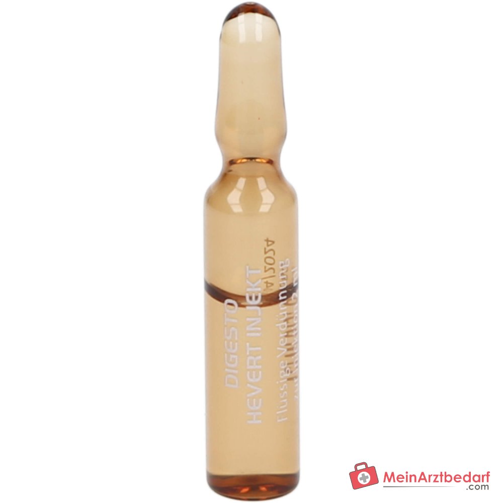 Hevert Digesto injectie ampullen, 100 stuks à 2 ml