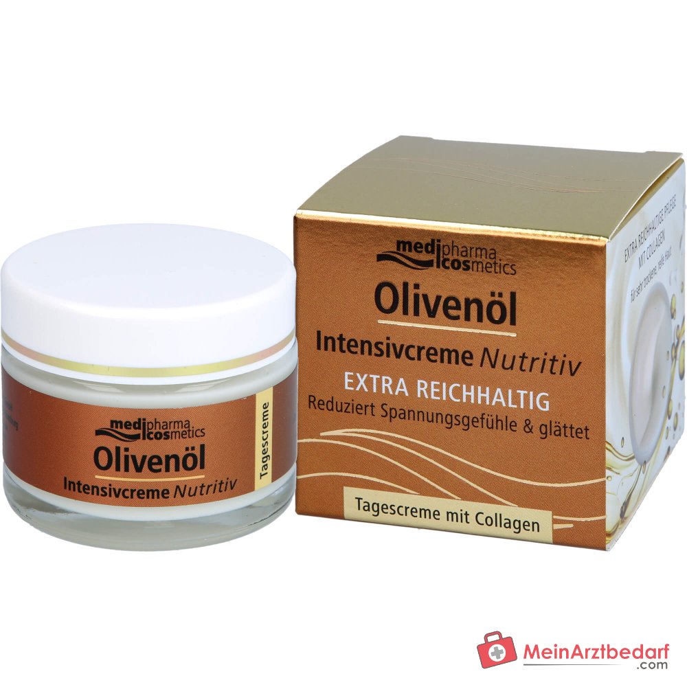 medipharma cosmetics Crème intensive nutritive à l'huile d'olive Crème de jour, 50 ml
