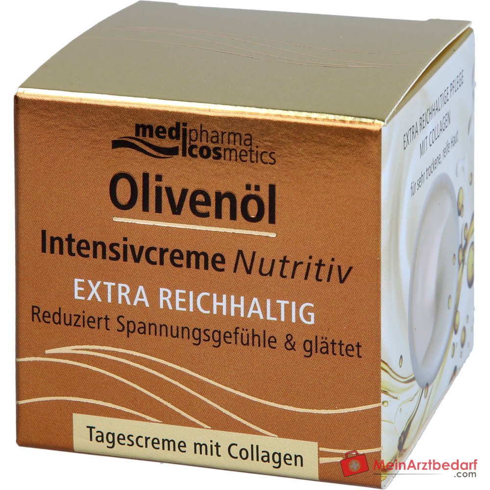 medipharma cosmetics Krem intensywnie odżywczy z oliwą z oliwek na dzień, 50 ml