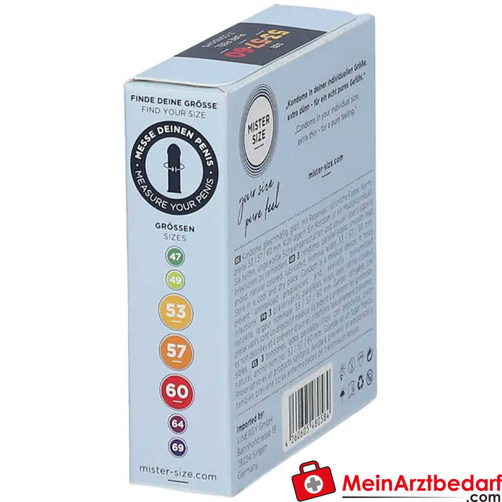 MISTER SIZE Probierpackung 53-57-60.