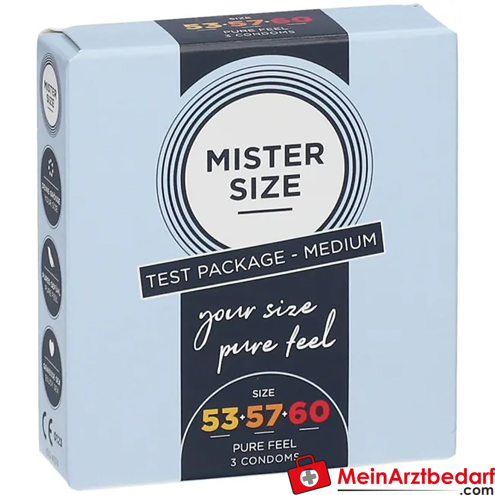 MISTER SIZE Probierpackung 53-57-60.