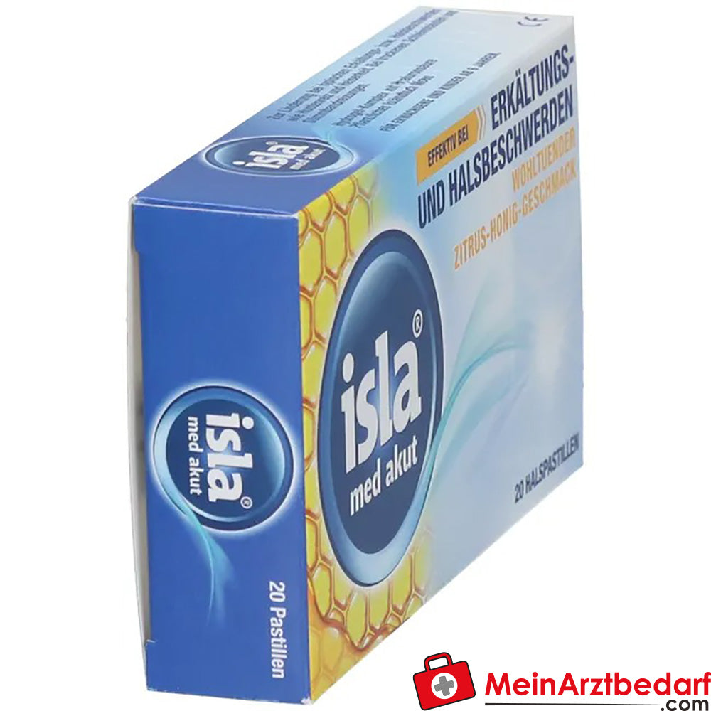 isla® med akut Zitrus-Honig, 20 St..