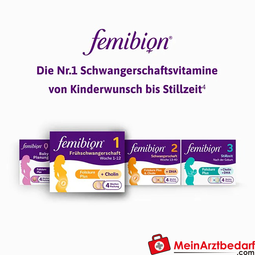 Femibion® 1 Frühschwangerschaft (Woche 1-12), 56 St..