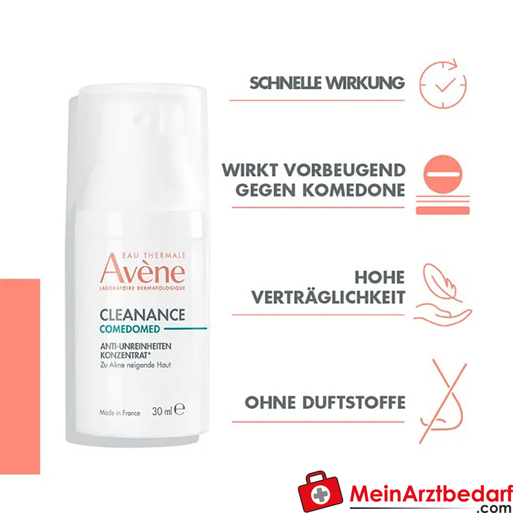 Avène Cleanance Comedomed Anti-Unreinheiten Konzentrat bei Akne und Pickeln, 30ml.