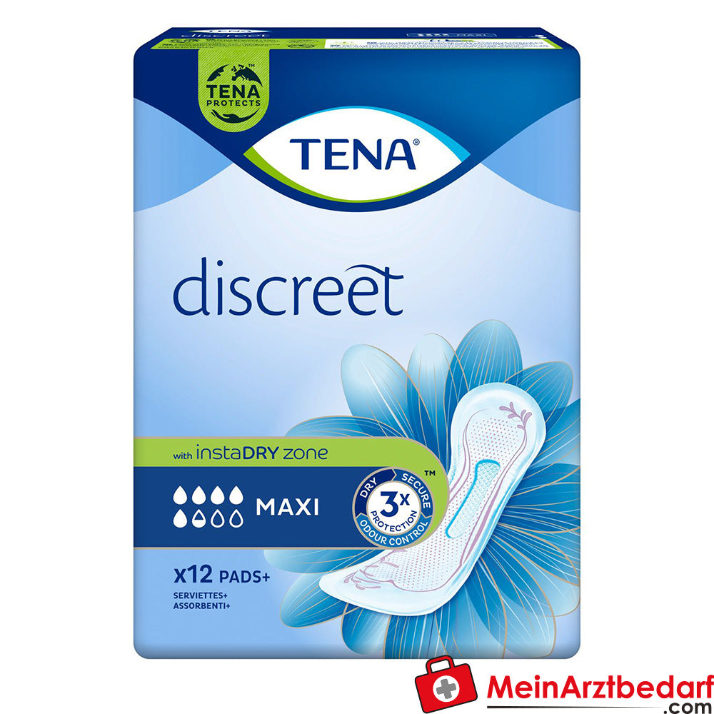 TENA Lady Discreet Maxi Inkontinenz Einlagen.