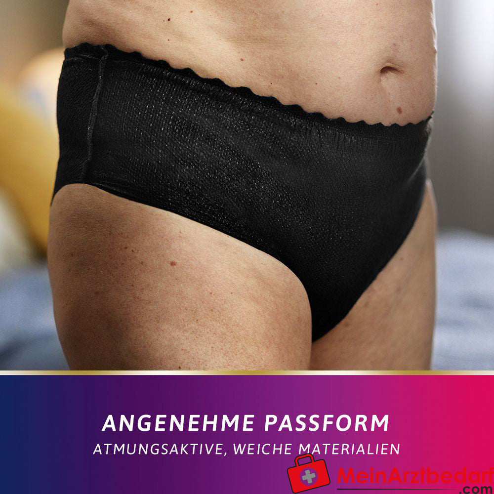 TENA Silhouette Normal Noir L Inkontinenz Pants.