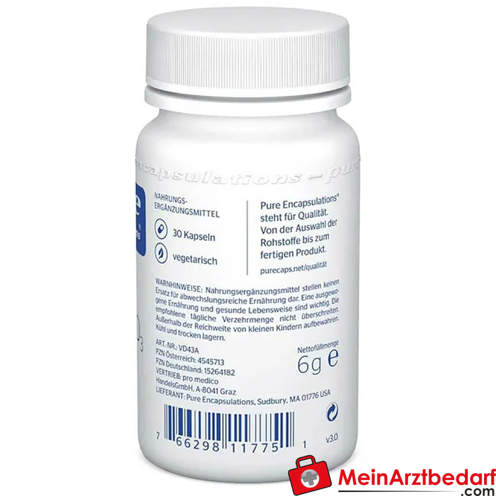 Pure Encapsulations® Vitamin D3 4000 I.e..