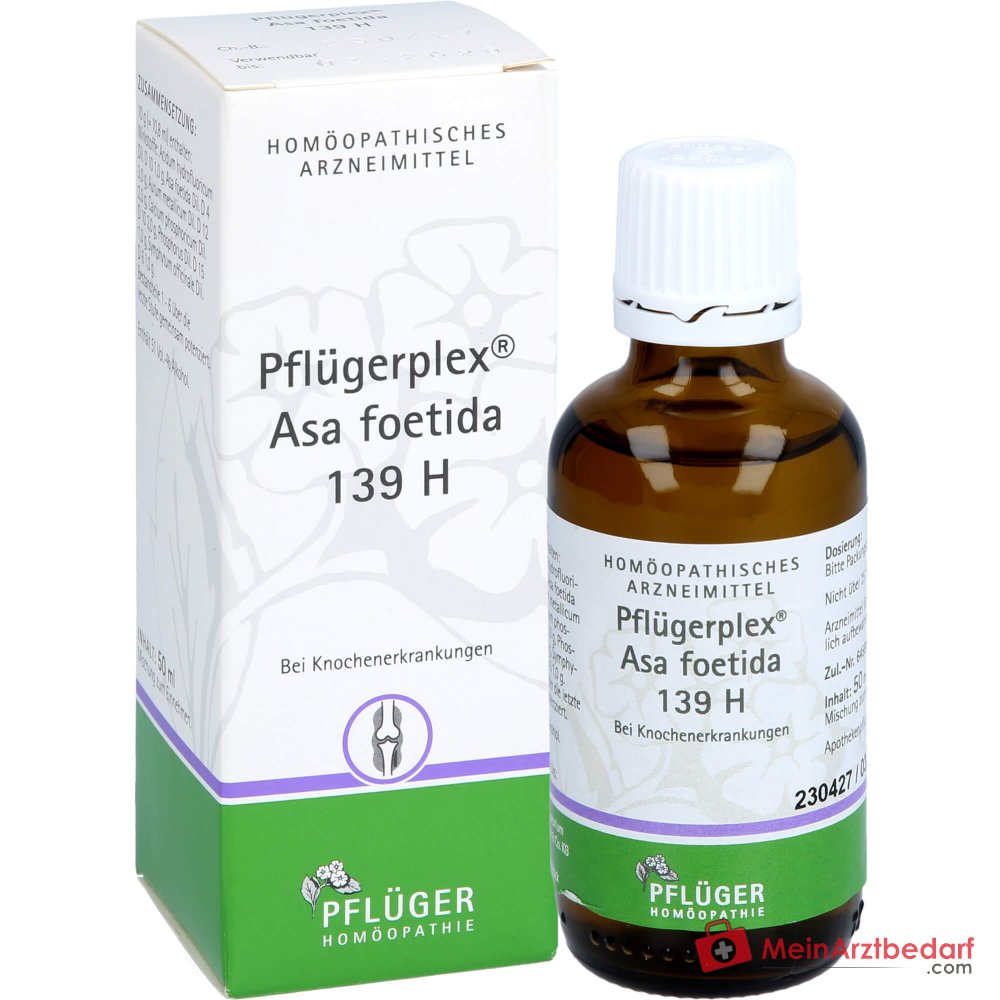 Pflügerplex Asa foetida 139 H homöopathisches Arzneimittel Tropfen, Asa foetida D4