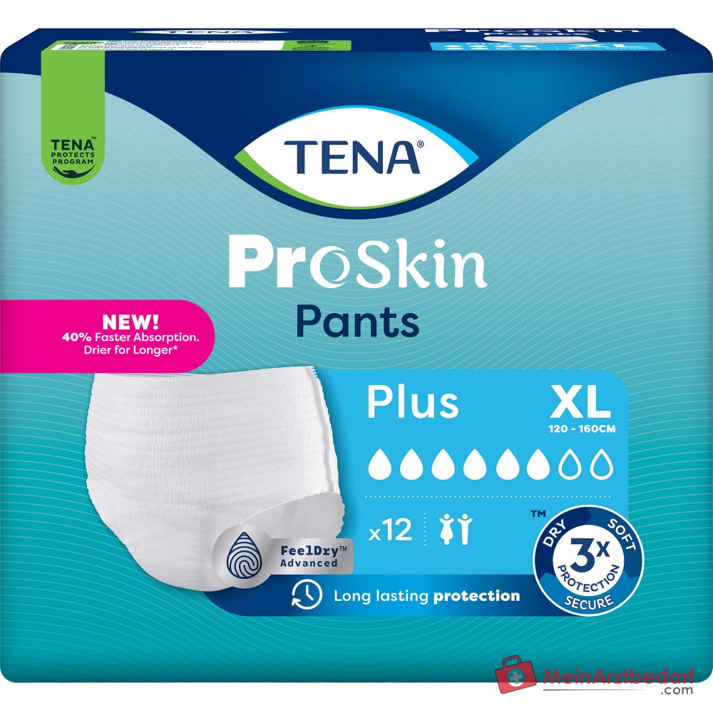Pantalones desechables TENA Pants Plus talla XL Incontinencia