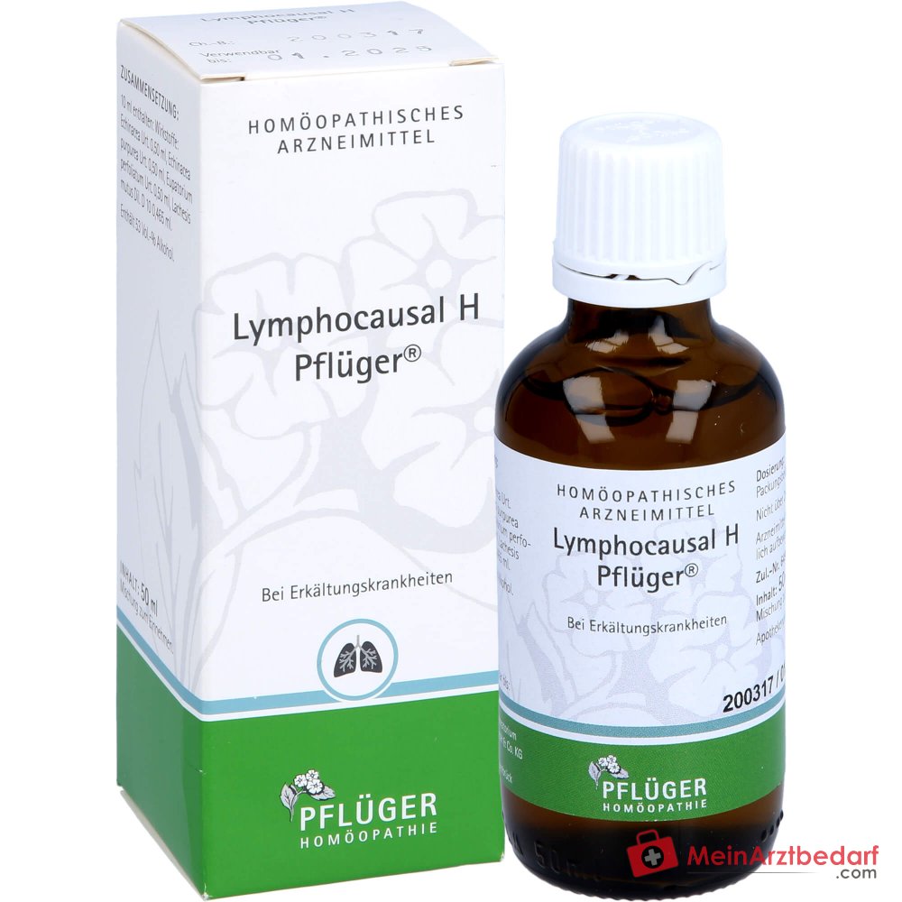 Pflüger Lymphocausal H Echinacea, Eupatorium, Lachesis D10 krople 10 ml
