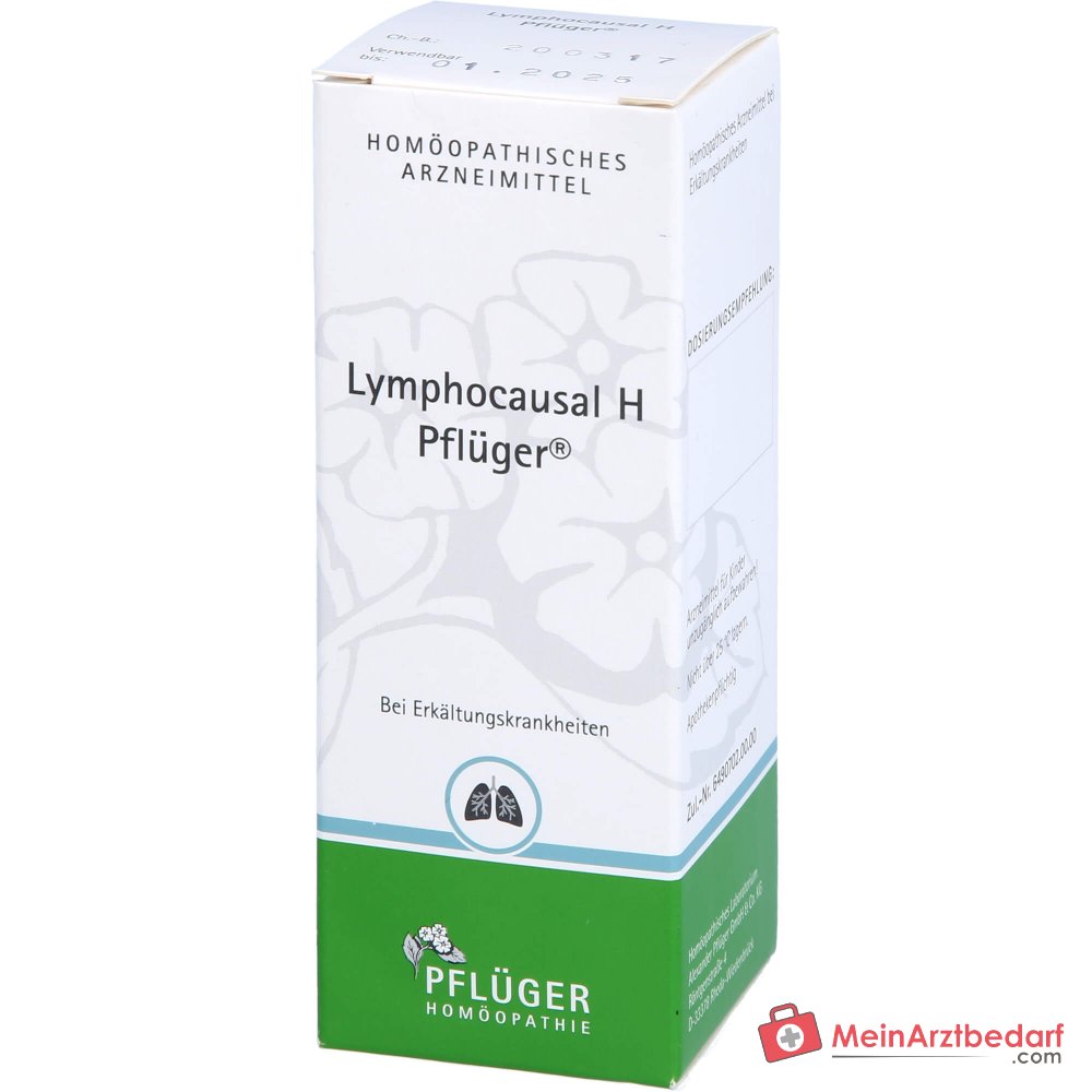 Pflüger Lymphocausal H Echinacea, Eupatorium, Lachesis D10 krople 10 ml