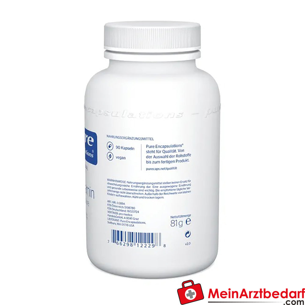 Pure Encapsulations® L-glutamin Aminosäure, 90 St..