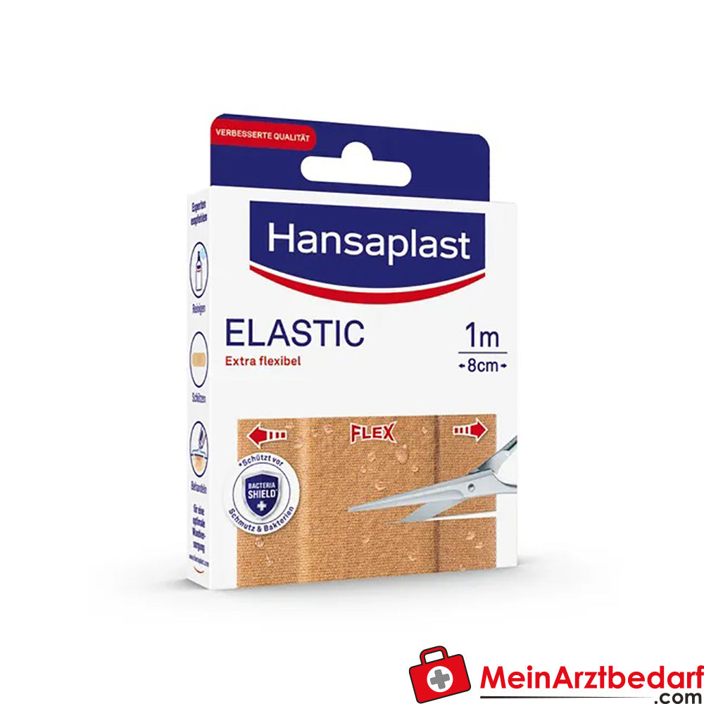 Hansaplast Elastic 1 m x 8 cm, 1 St..