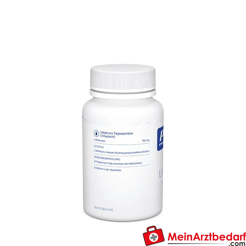 Pure Encapsulations® L-methionin, 60 St..