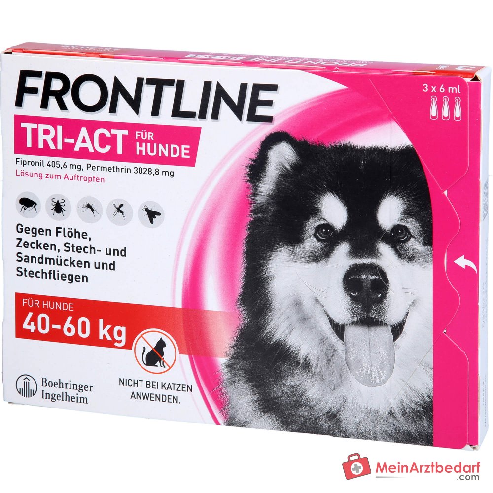 Frontline Tri-Act Spot-on roztwór dla psów 40-60 kg 3 szt.