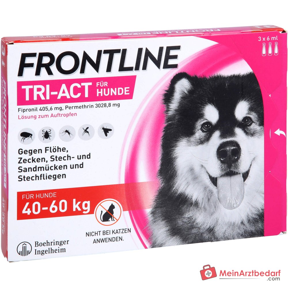 Frontline Tri-Act Spot-on roztwór dla psów 40-60 kg 3 szt.