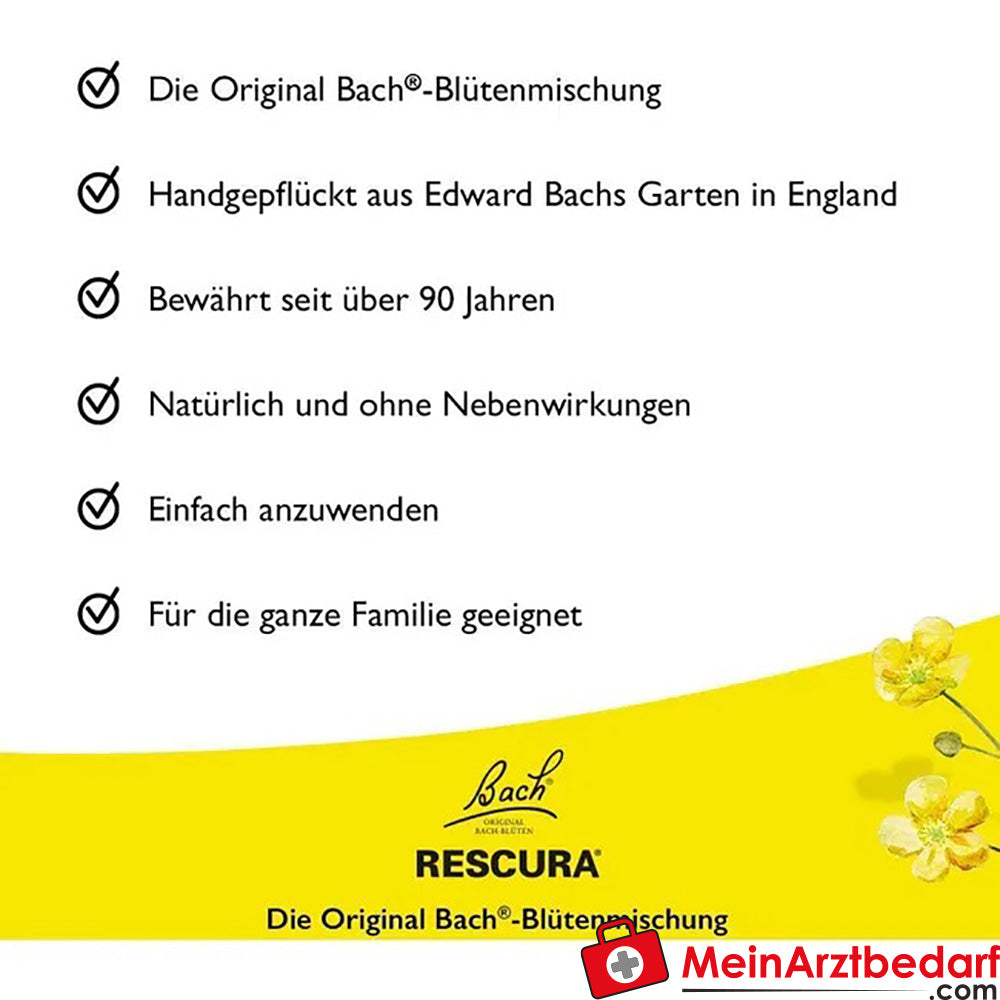 Bach® Original RESCURA™ ORIGINAL Tropfen alkoholfrei, 10ml.