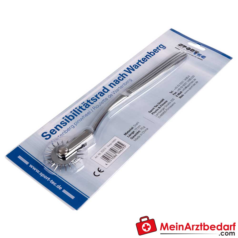 Sensibilitätsrad nach Wartenberg.