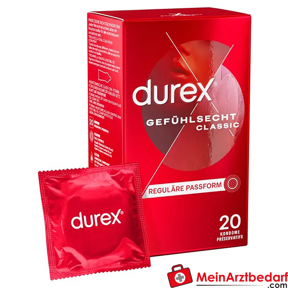durex® Gefühlsecht Kondome classic.
