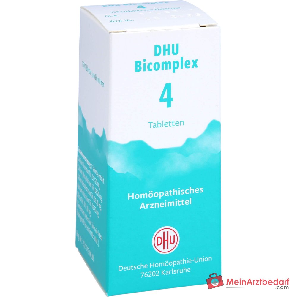 DHU Bicomplex 4 comprimés avec Calcium fluoratum