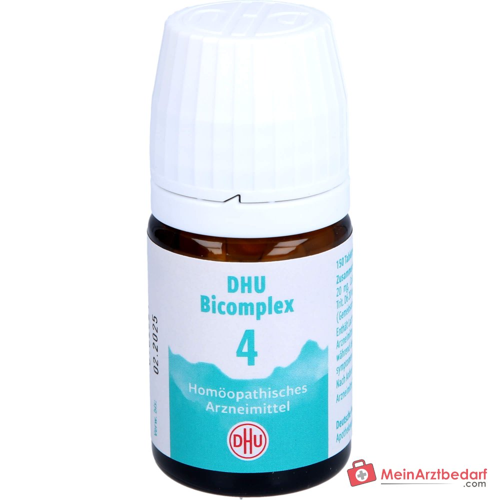 DHU Bicomplex 4 comprimés avec Calcium fluoratum