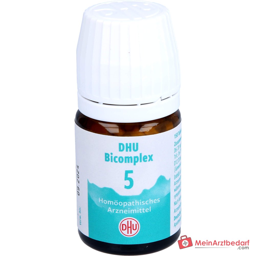 DHU Bicomplex 5 Sales Minerales Comprimidos (fósforo cálcico, fósforo potásico, clorato sódico)