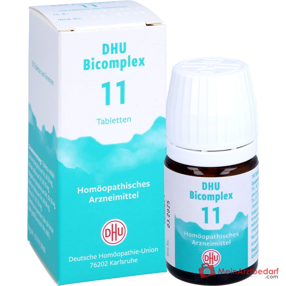 DHU Bicomplex 11 Sali minerali D6/D12 Compresse