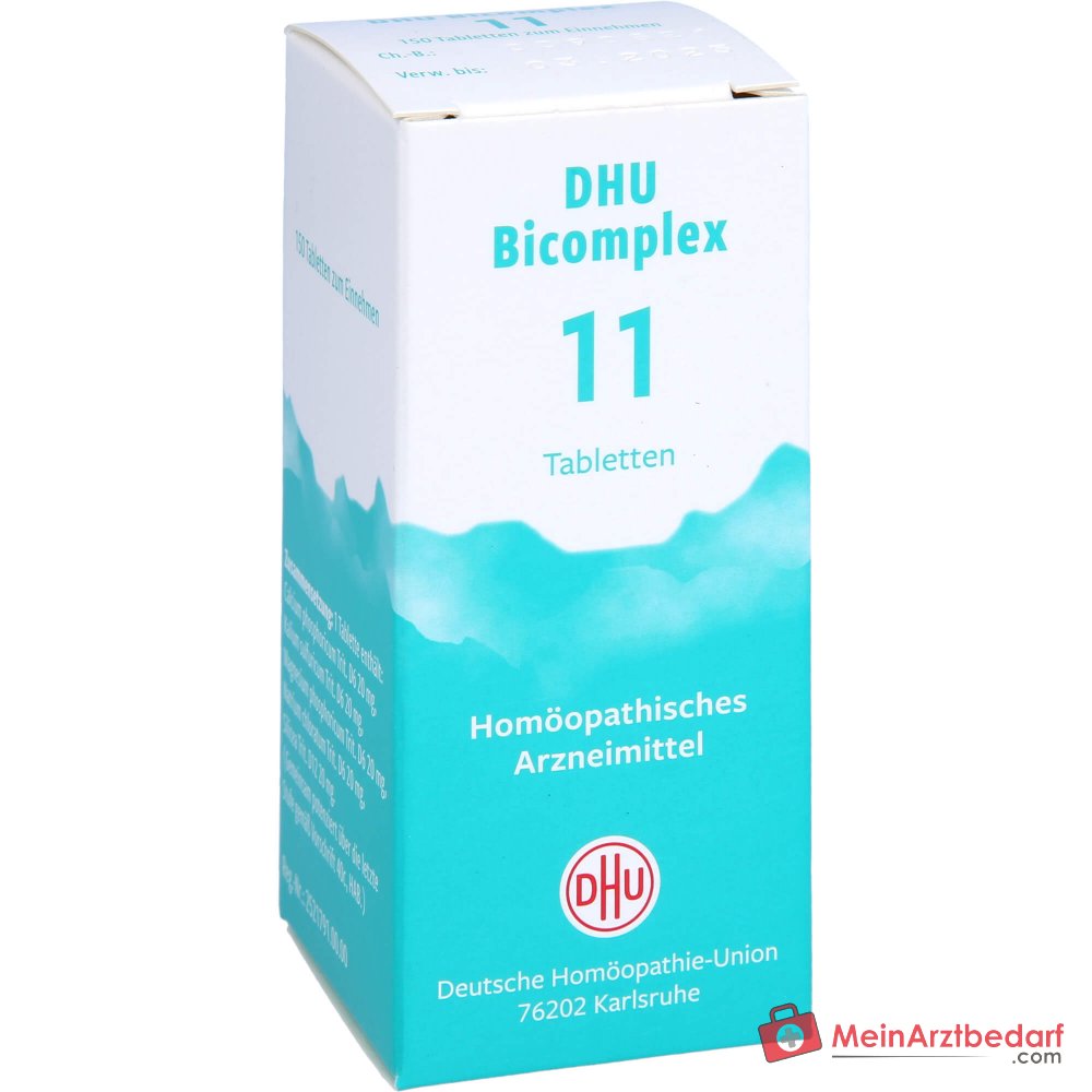 DHU Bicomplex 11 Sali minerali D6/D12 Compresse