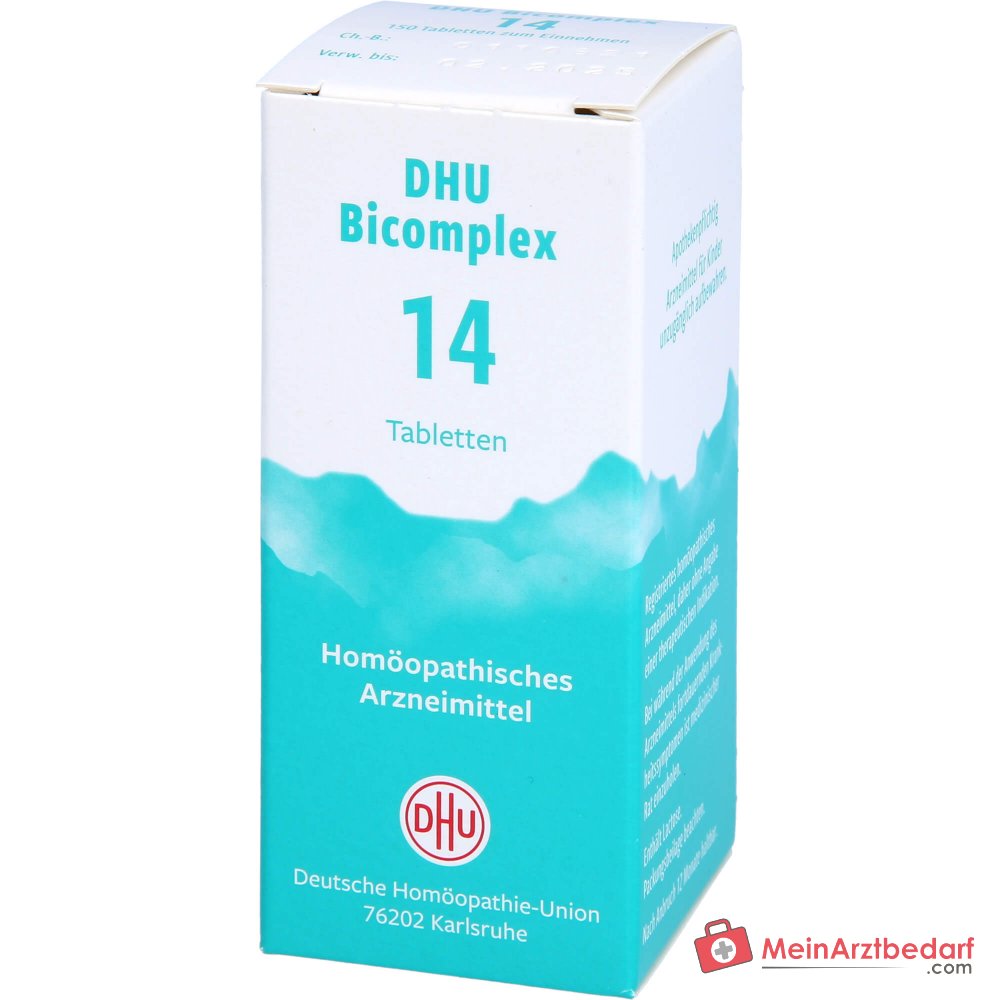DHU Bicomplex 14 medicamento homeopático comprimidos 150 unidades