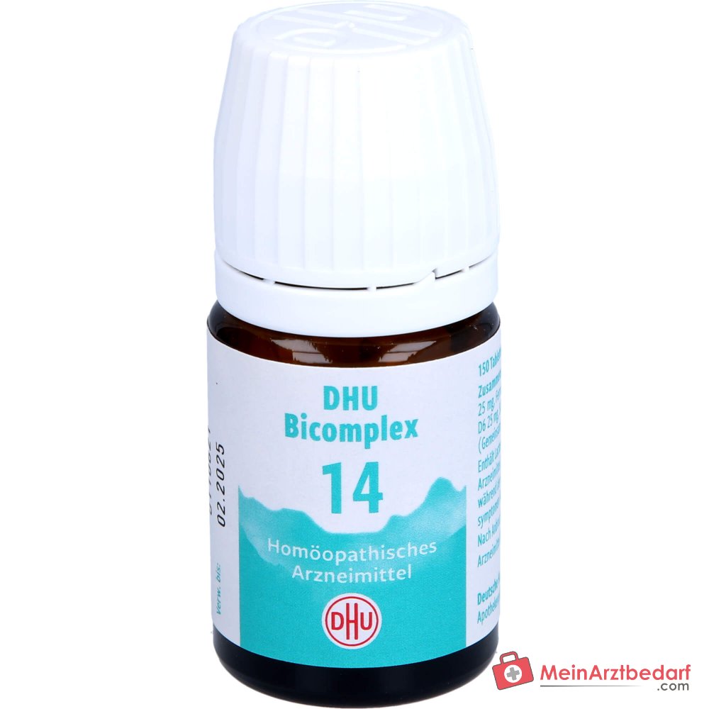 DHU Bicomplex 14 medicamento homeopático comprimidos 150 unidades
