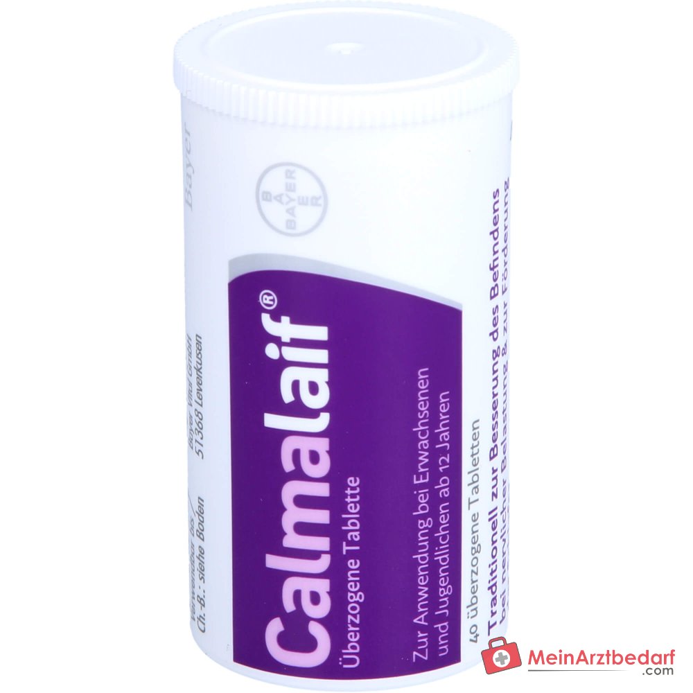 Calmalaif Compresse Valeriana Passiflora Ortica Nera Biancospino 40 St.