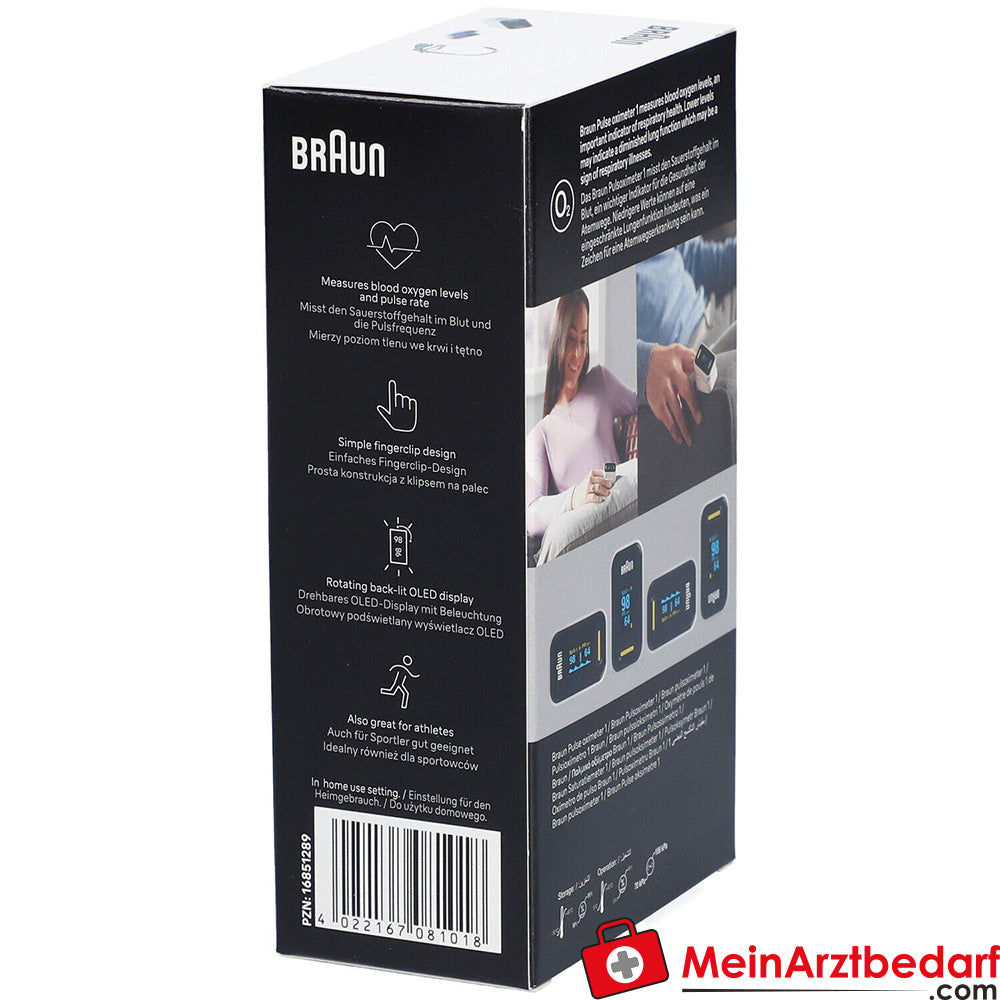 BRAUN Pulsoximeter 1, 1 St..