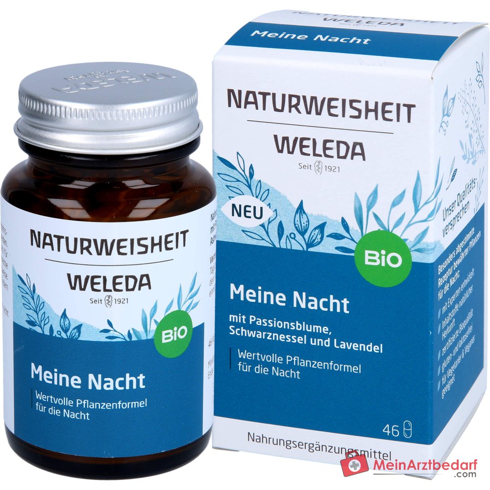 Weleda Sabiduría Natural Mis Cápsulas Nocturnas, 46 ud.