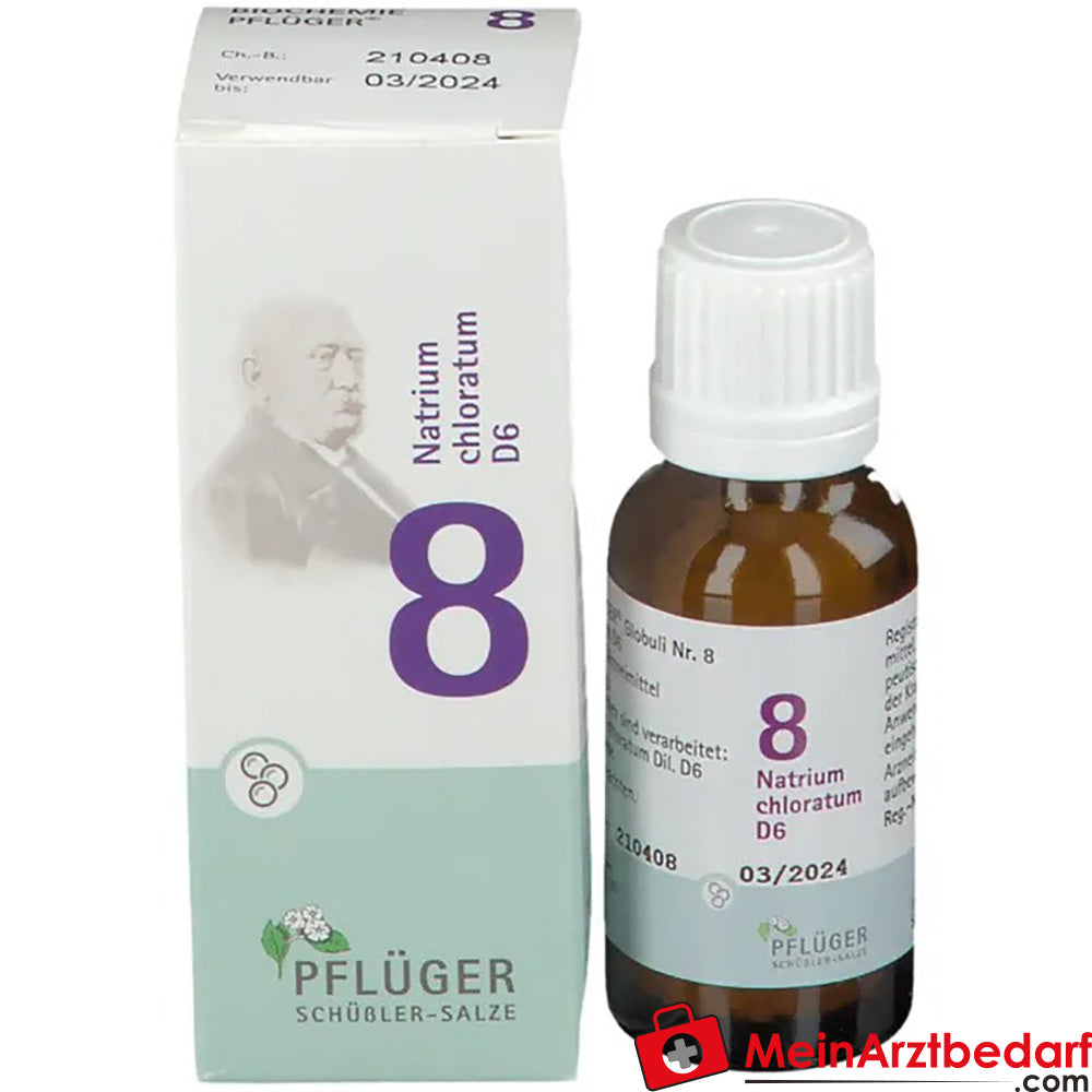 BIOCHEMIE PFLÜGER® Nr. 8 Natrium chloratum D6.