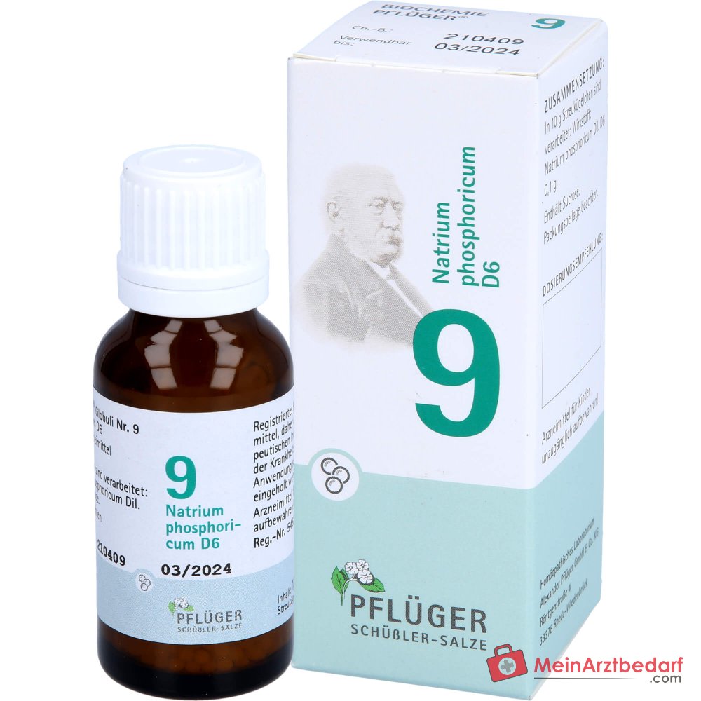 BIOCHEMIE FAMILIALE No 9 Natrium phosphoricum D6 médicament homéopathique