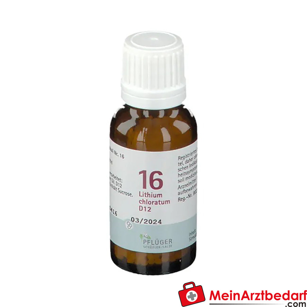 BIOCHEMIE PFLÜGER® Nr. 16 Lithium chloratum D12.